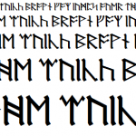 Rune Font 7