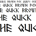 Runes Font 9